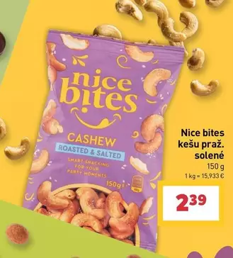 CASHEW ROASTED & SALTED