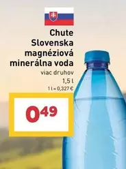 Slovenská magnéziová minerálna voda