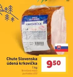 Chute Slovenska údená krkovička