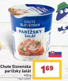 Chute Slovenska parížsky šalát