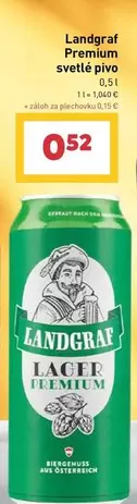 Premium svetlé pivo