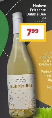 Medové Frizzante Bubble Bee