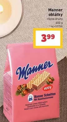 Manner Oblátky