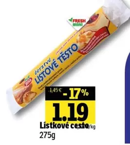 LISTOVÉ TĚSTO