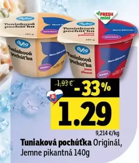 Tuniaková pochúťka Original
