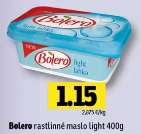 rastlinné maslo light