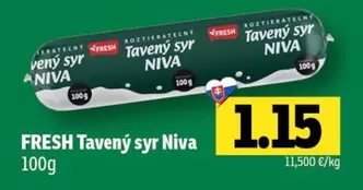 Tavený syr Niva