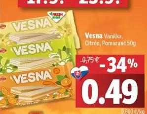 Vesna Vanilka, Citrón, Pomaranč