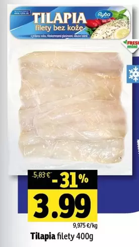 Tilapia filety