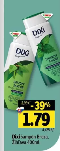 šampón Breza, Žihľava