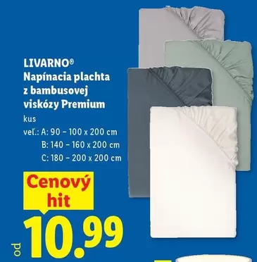 Napínacia plachta z bambusovej viskózy Premium