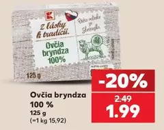 Ovčia bryndza 100%