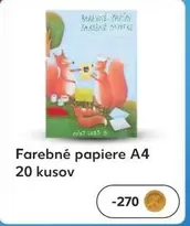 Farebné papiere A4