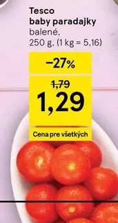 Baby - baby paradajky balené