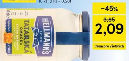 TATARSKÁ OMÁČKA EXTRA KRÉMOVÁ