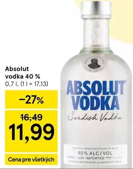 vodka 40 %