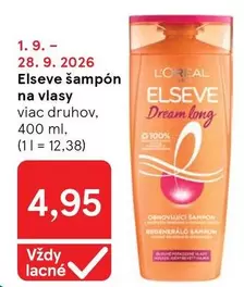 Elseve šampón na vlasy