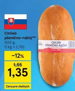 Chlieb pšenično-ražný
