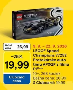 Lego - Speed Champions 77252 Pretekárske auto tímu APXGP z filmu F1