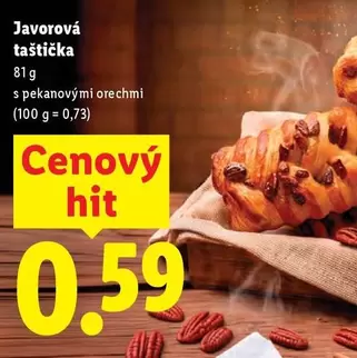 Javorová taštička s pekanovými orechmi