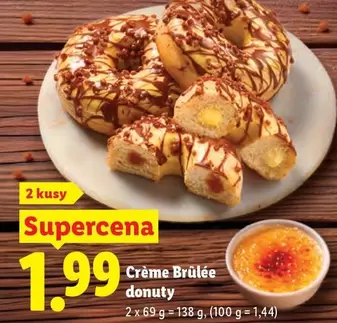 Crème Brûlée donuty