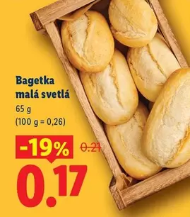 Bagetka malá světlá
