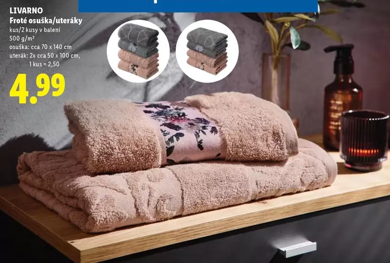 Froté osuška/utěrky