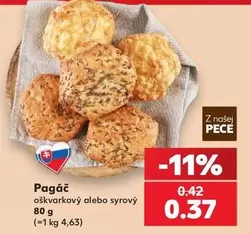 Pagáč oškvarkový alebo syrový