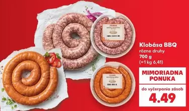 Klobása BBQ