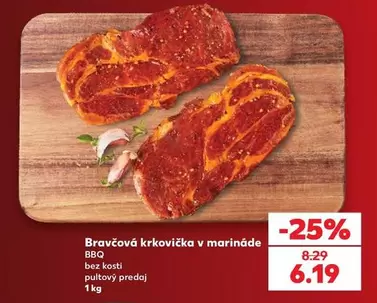 Bravčová krkovička v marináde