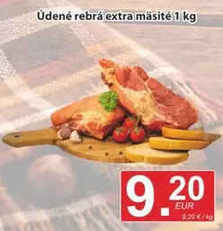 Údené rebrá extra mäsité