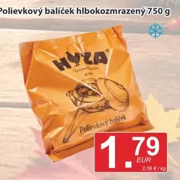Polievkový balíček hlbokozmrazený