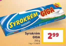 Syrokrém GIGA