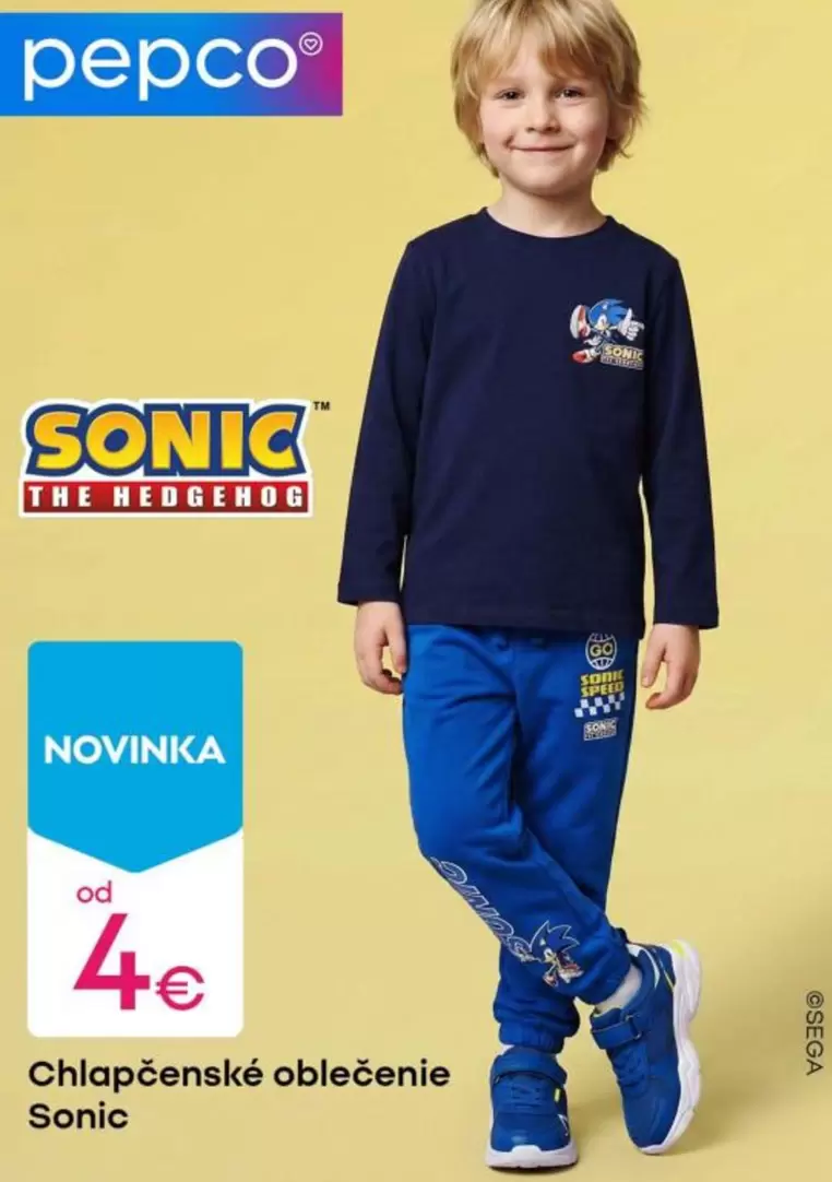 Sonic - Chlapčenské oblečenie
