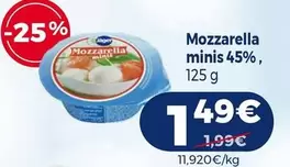 Mozzarella minis