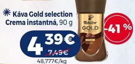 Káva Gold selection Crema instantná