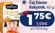 Čaj Zázvor Rakytník