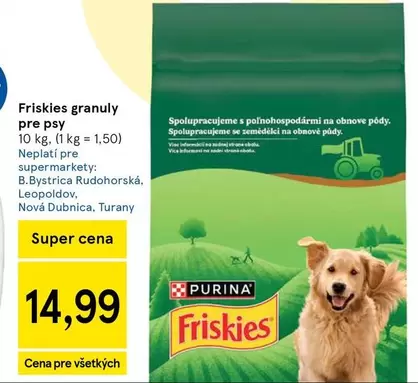 Friskies granule pre psy