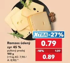 Ramzes údený syr 45 %