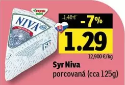 Syr Niva porcovanr