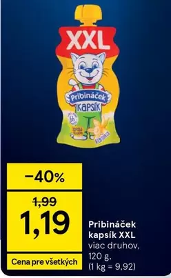 Pribináček kapsík XXL