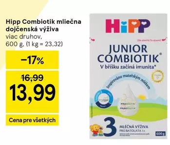 mliečna dojčenská výživa