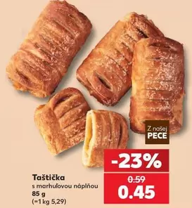 Taštička s marhuľovou náplňou