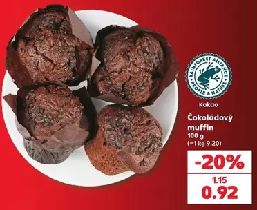 Čokoládový muffin