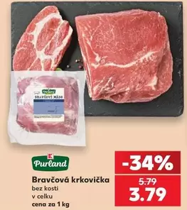 Bravčová krkovička bez kosti