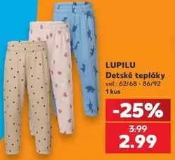 Detské tepláky