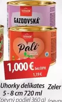 Uhorky delikates
