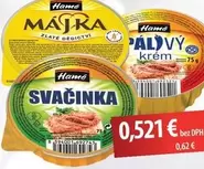 Májka Zlaté Dědictví, Pálivý krém, Svačinka