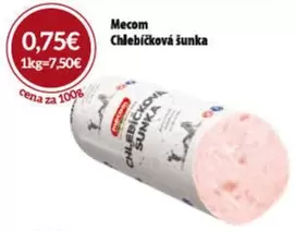 Chlebíčková šunka