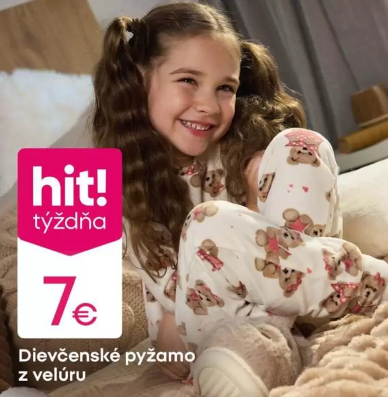Dievčenské pyžamo